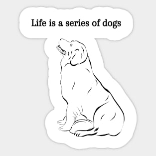 DOGS Sticker